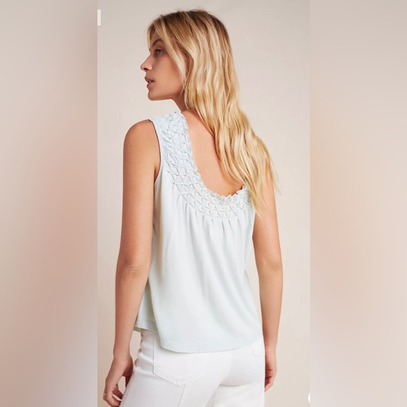 Anthropologie Maeve Justine Smocked Top - Picture 4 of 5